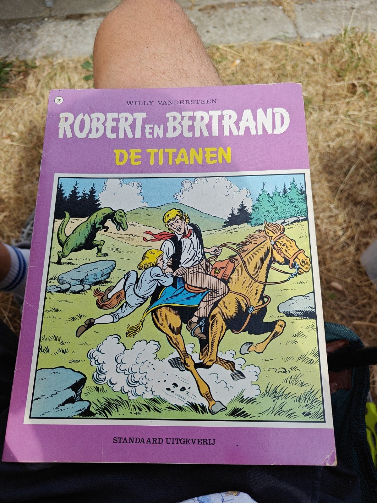 Robert en Bertrand - De titanen - nr. 38 - Vandersteen, Ophalen of Verzenden