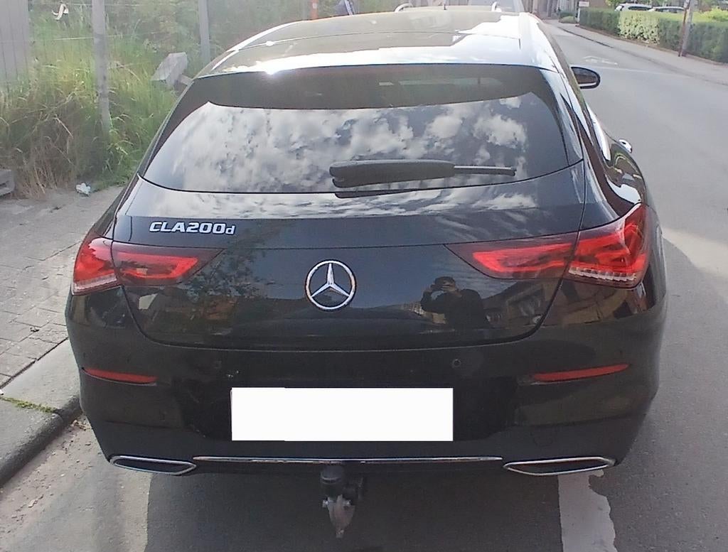 Mercedes-Benz CLA200d 2020 editie, Auto's, CLA, Zwart, Leder, 5 deurs
