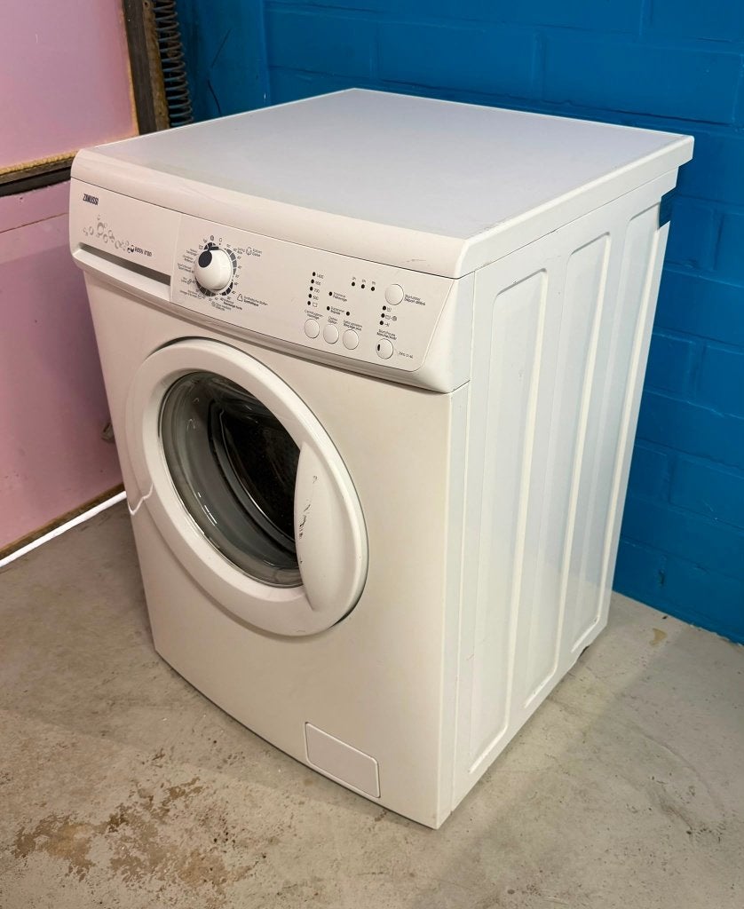 Zanussi wasmachine, Elektronische apparatuur, Wasmachines, Ophalen, Gebruikt, Energieklasse A of zuiniger, Voorlader