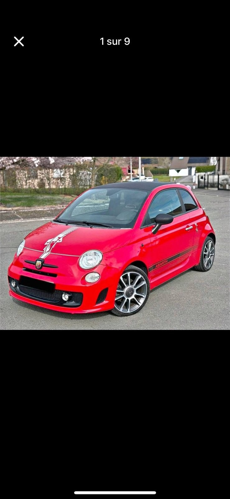Fiat 500 abarth 2009 1.4 135cv, Auto's, Abarth, 135 kW, Handgeschakeld, Particulier, Te koop