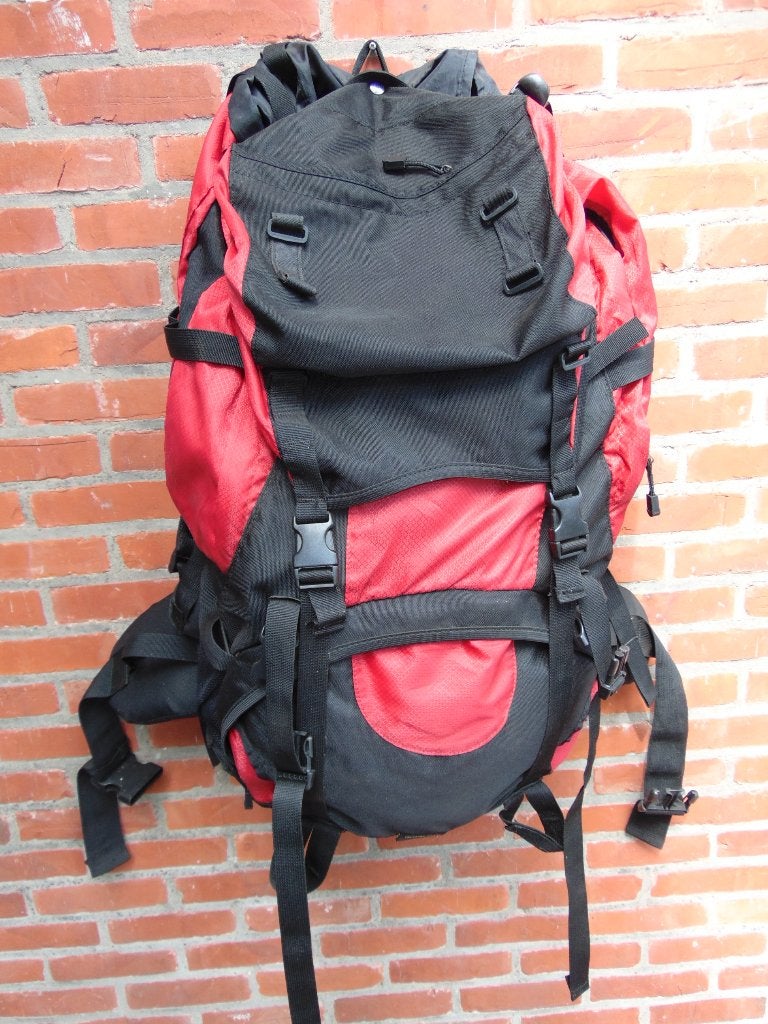Trekkingrugzak 50 liter in goede staat, Enlèvement ou Envoi, Utilisé, Sac à dos