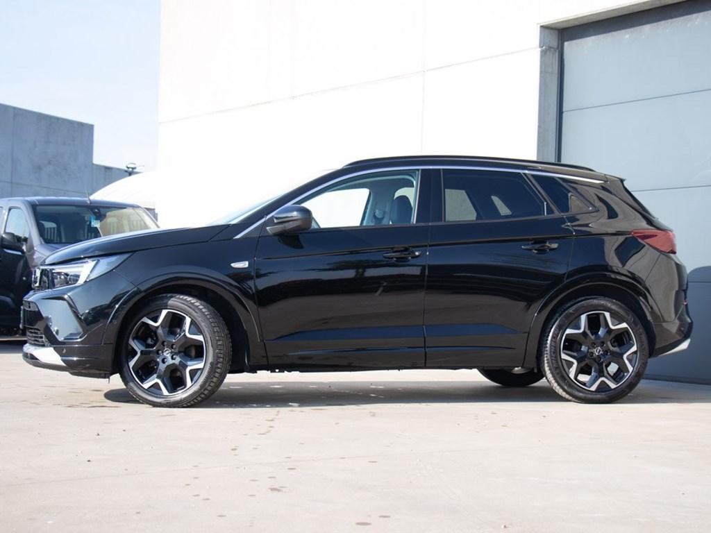Opel Grandland ULTIMATE | 1.2 TURBO AT8 130 PK | CAMERA | L, Auto's, Automaat, Zwart, 130 pk, 96 kW