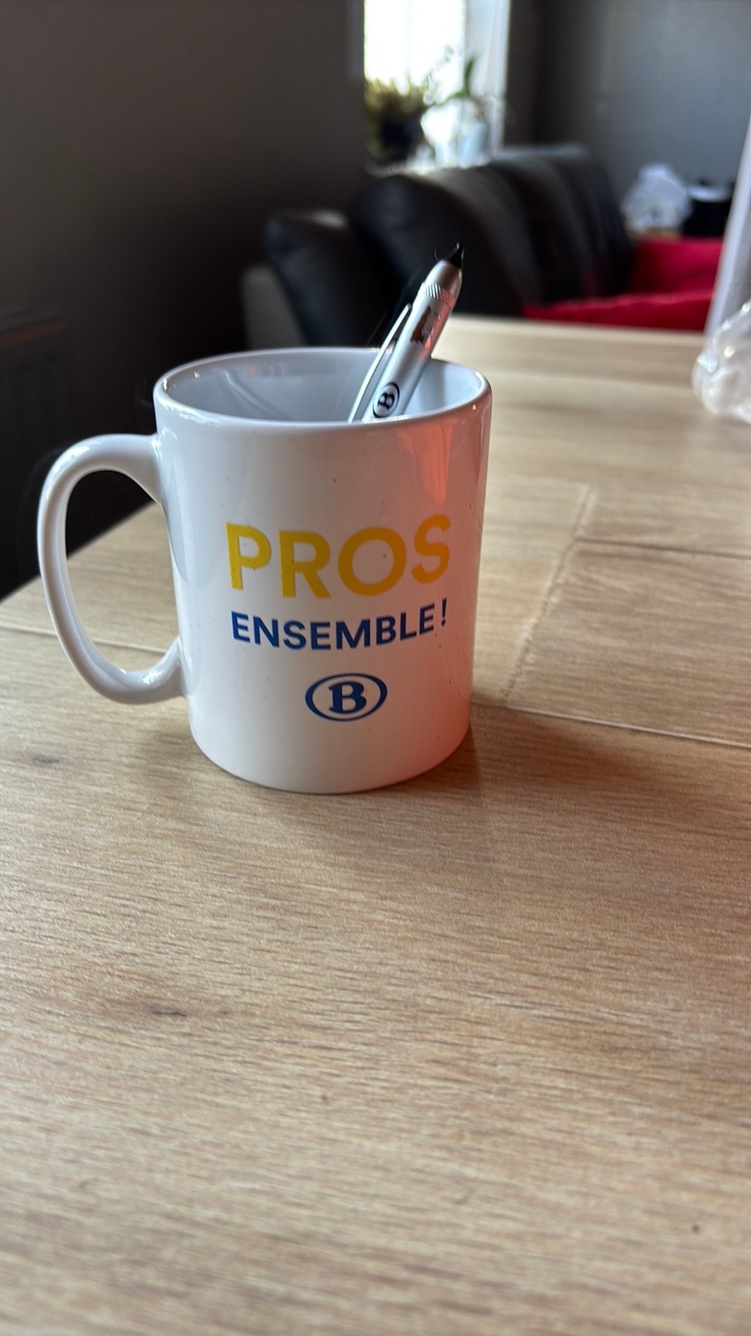 Mug et stylo SNCB, Collections, Enlèvement ou Envoi, Comme neuf, Train, Autres types