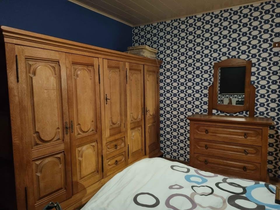 Volledige eiken slaapkamer, Ophalen, Gebruikt