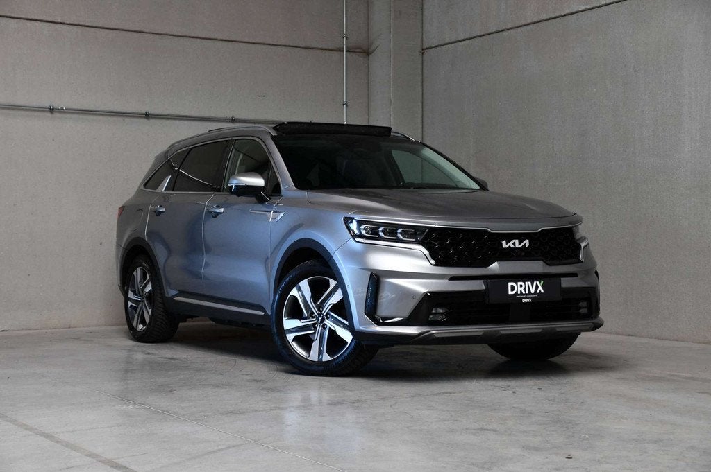 Kia Sorento PHEV - 1.6 TGI - AWD Pace - 7pl. - Zetelventilat, Autos, Kia, Argent ou Gris, Achat, Euro 6, 7 places