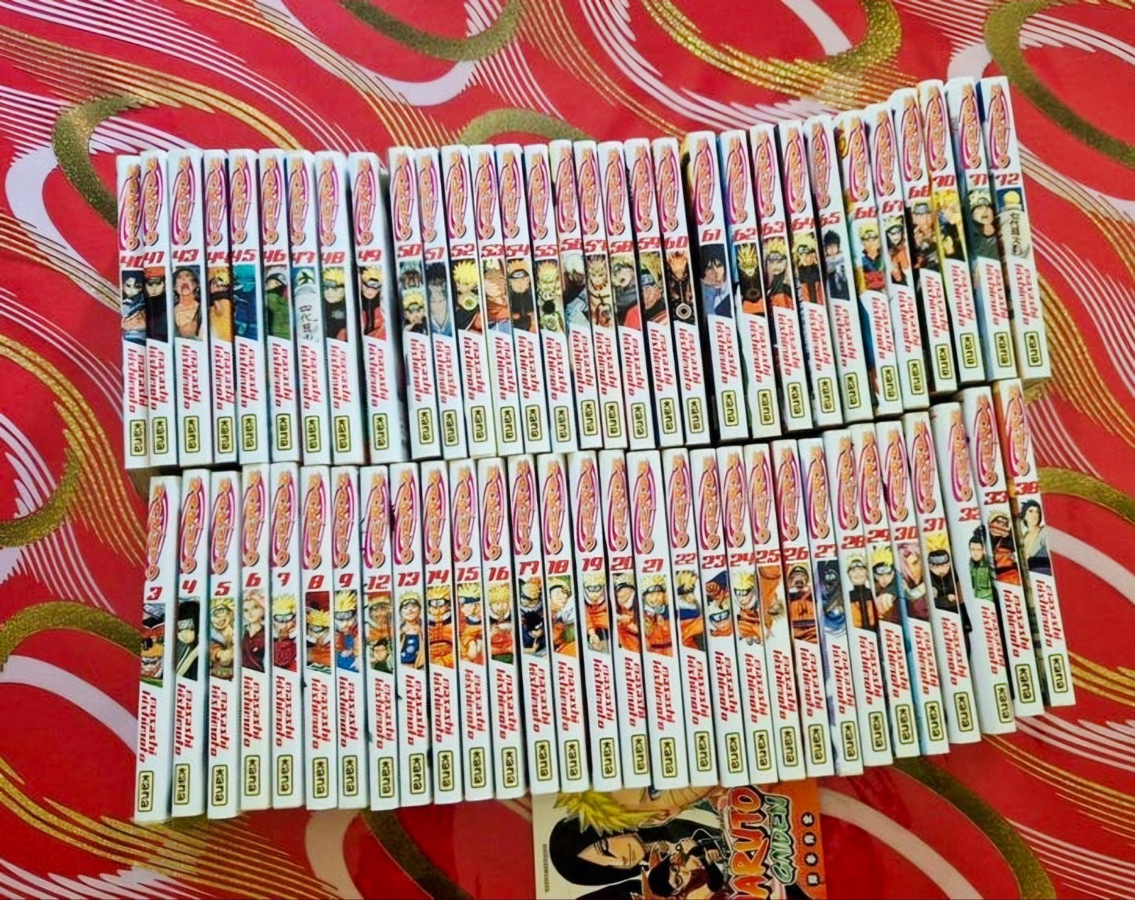 lot de 61 manga naruto, Livres, Enlèvement ou Envoi, Utilisé, Fiction