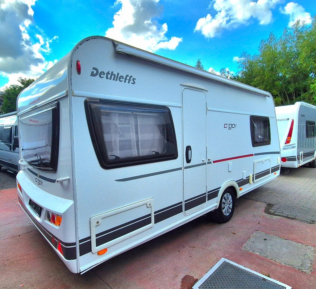 Dethleffs C'go 495 FR, Rondzit, Bedrijf, Vast bed, Dethleffs