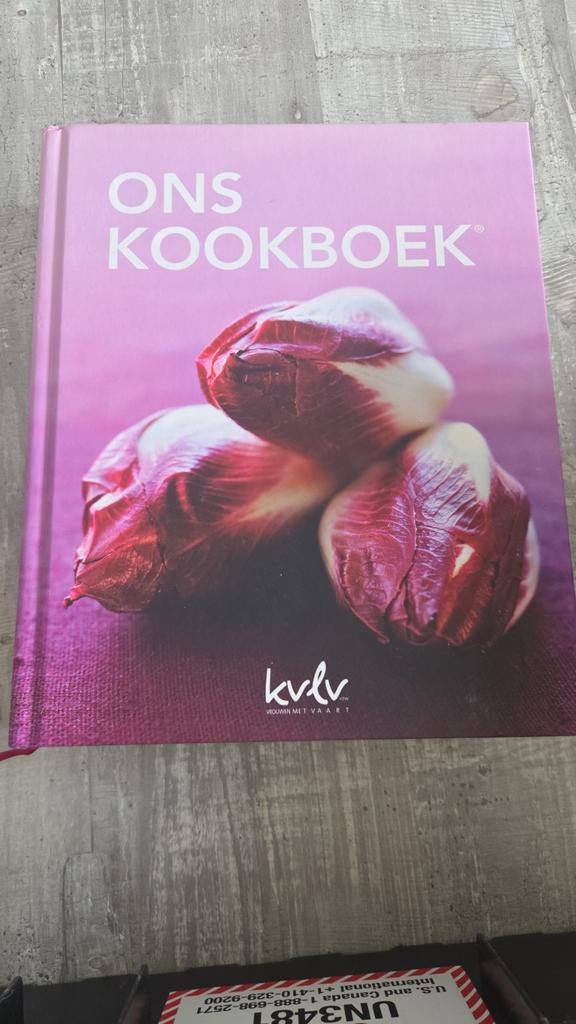 Ons kookboek, Livres, Mode, Enlèvement