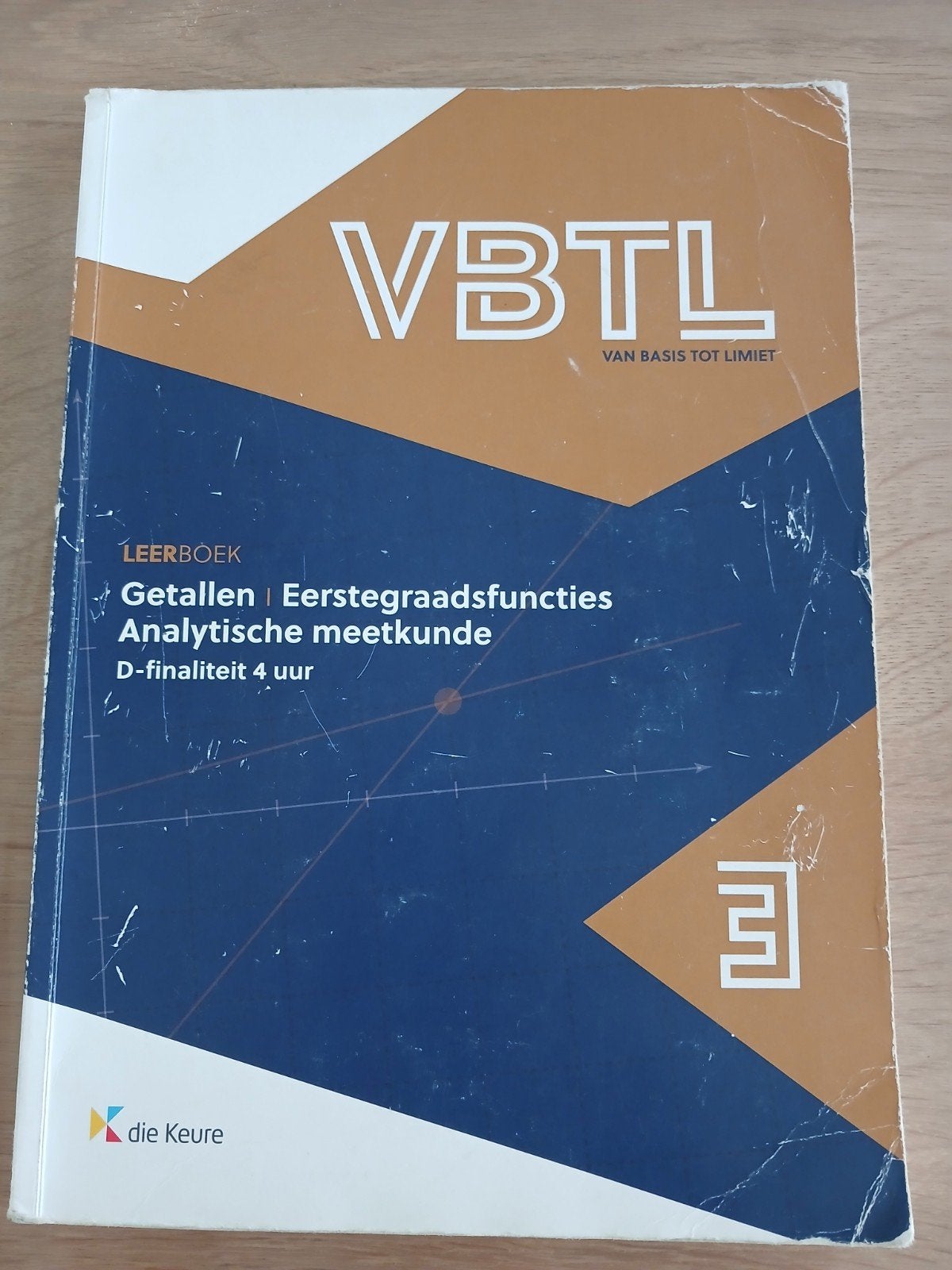 VBTL 3 – leerboek getallen & analytische meetkunde (D – 4 uu, Livres, Livres scolaires, Enlèvement ou Envoi, Néerlandais
