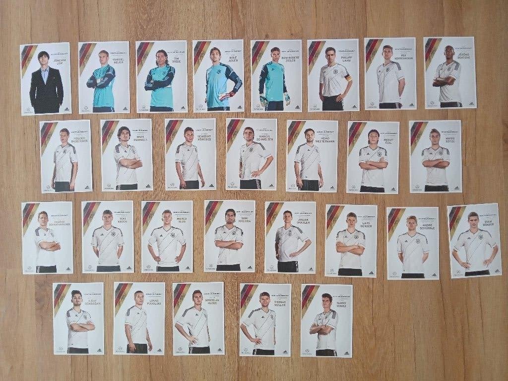 Set spelerskaarten van het Duitse Nationale Elftal - Deel 2, Enlèvement ou Envoi, Neuf, Cartes de joueur