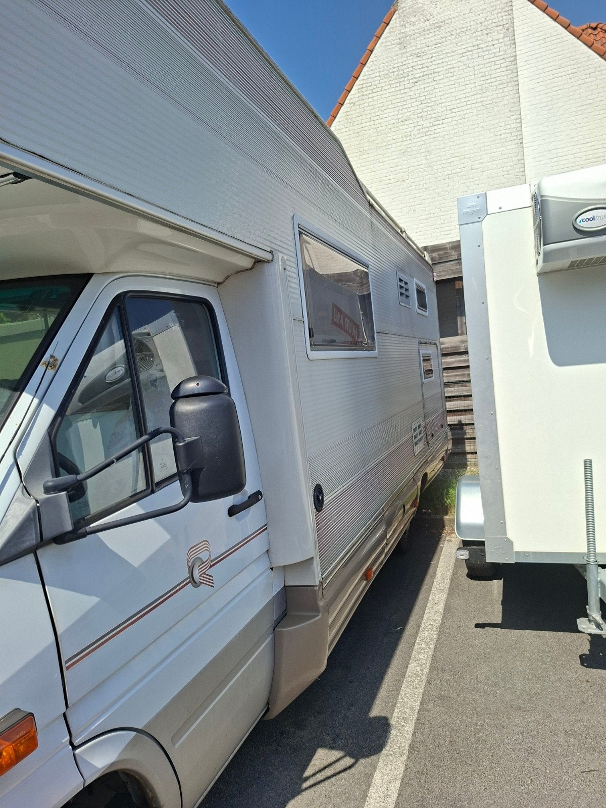 Zeer ruime camper te koop, Siège de train, 6 à 7 mètres, Toilette à cassette, Boîte manuelle