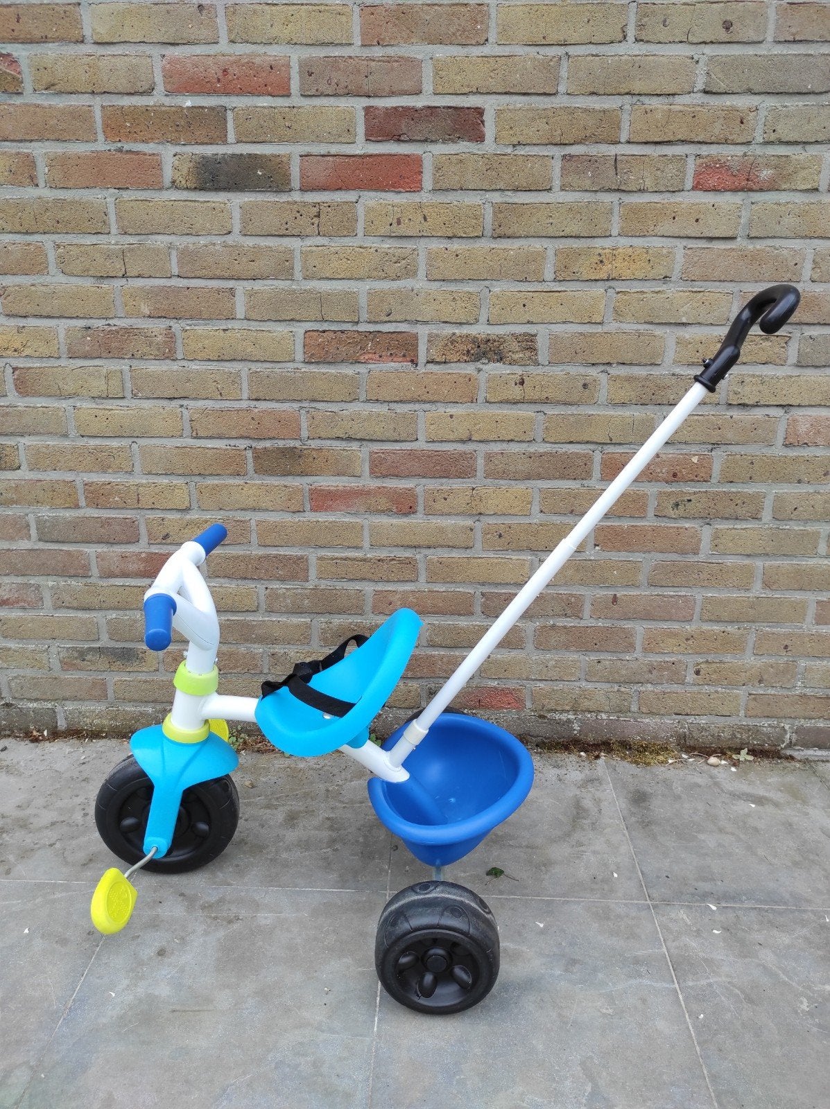Smoby driewieler blauw, Fietsen en Brommers, Fietsen | Driewielers, Ophalen, Zo goed als nieuw, Smoby