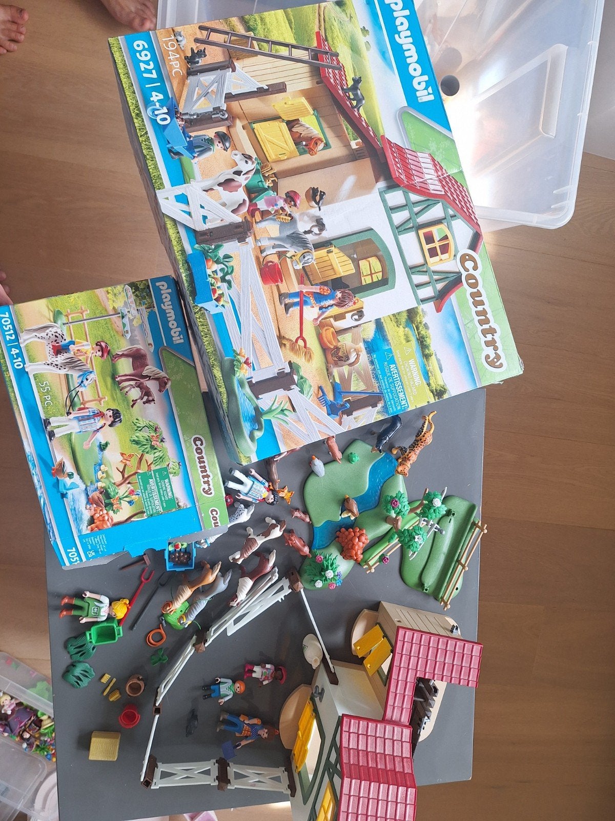 Playmobil country stal met paarden., Enlèvement, Country