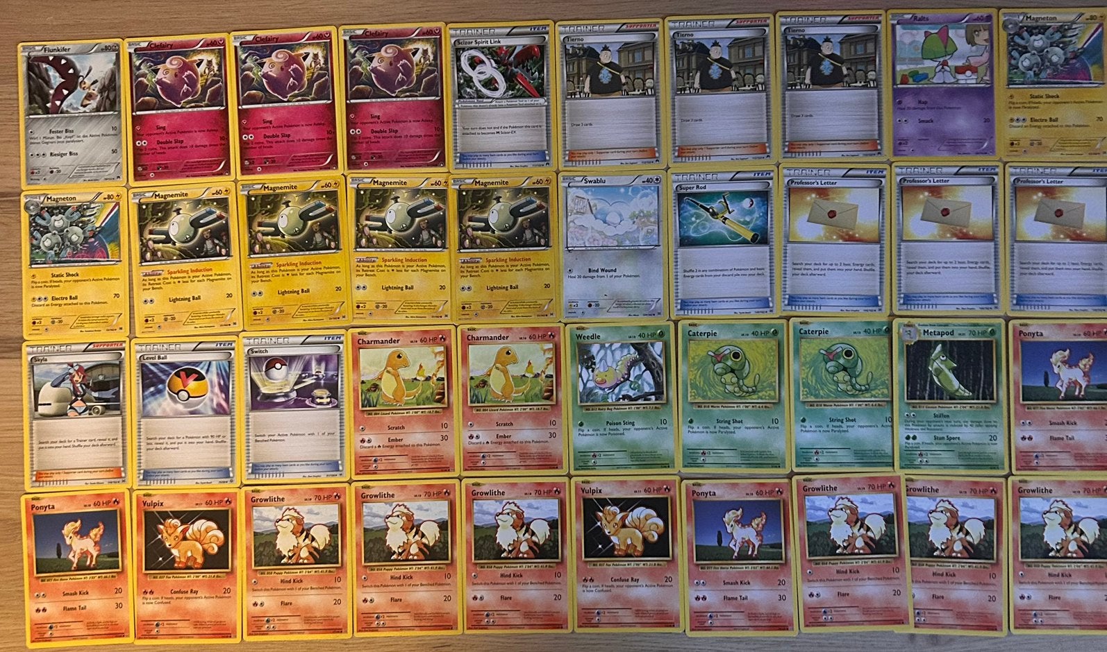 166pokemon kaarten oudere sets, Enlèvement, Utilisé, Plusieurs cartes