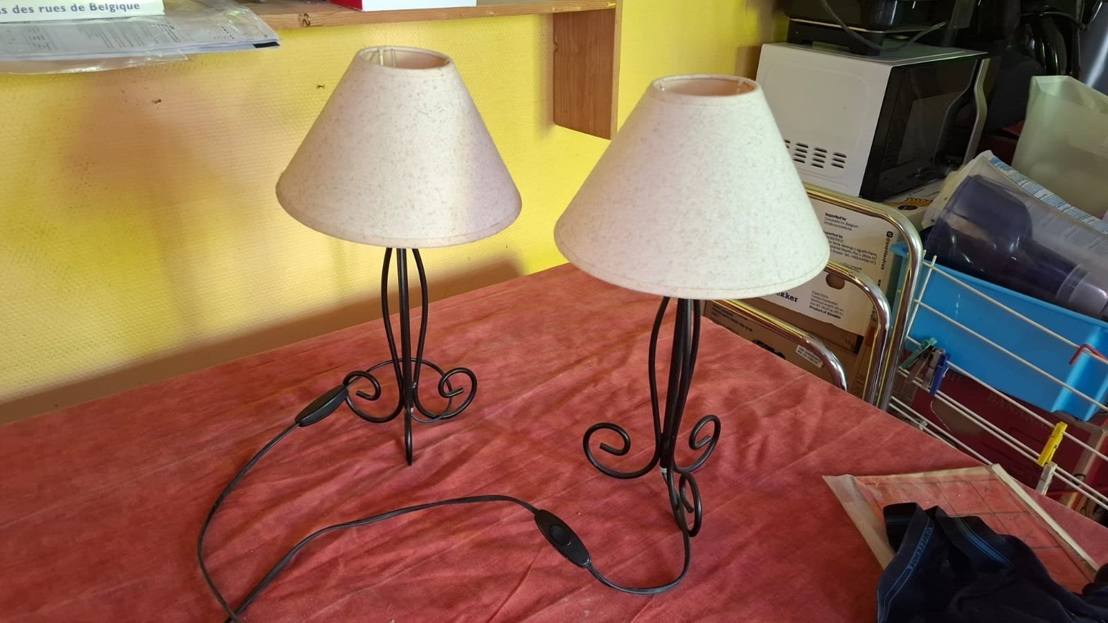lampes de chevet, Maison & Meubles, Enlèvement