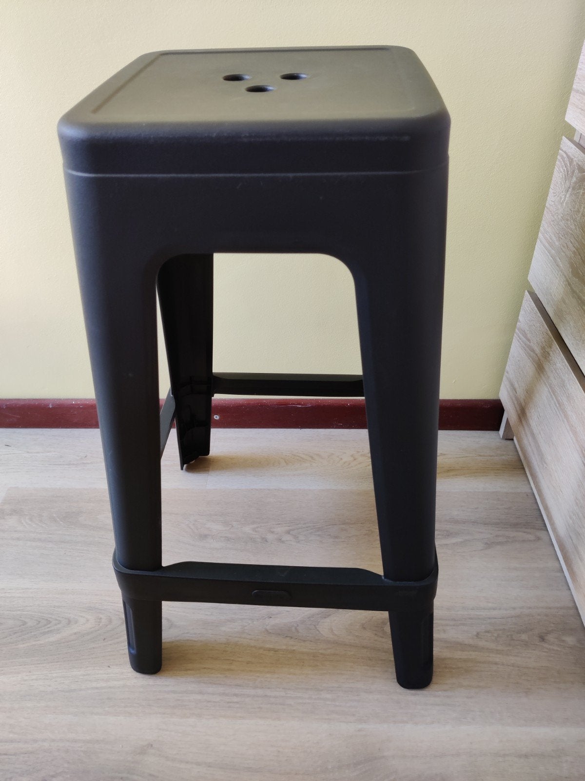 Kruk Allibert hoogte 65, Huis en Inrichting, Barkrukken, Ophalen, Zo goed als nieuw, Kunststof, 60 tot 90 cm