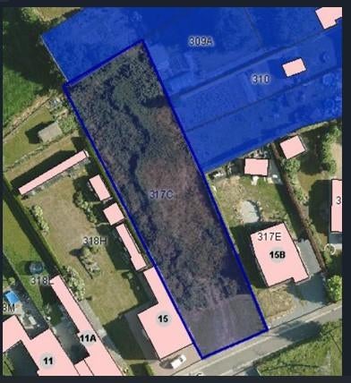 bouwgrond open bebouwing te Michelbeke, Immo, Gronden en Bouwgronden, 1000 tot 1500 m²