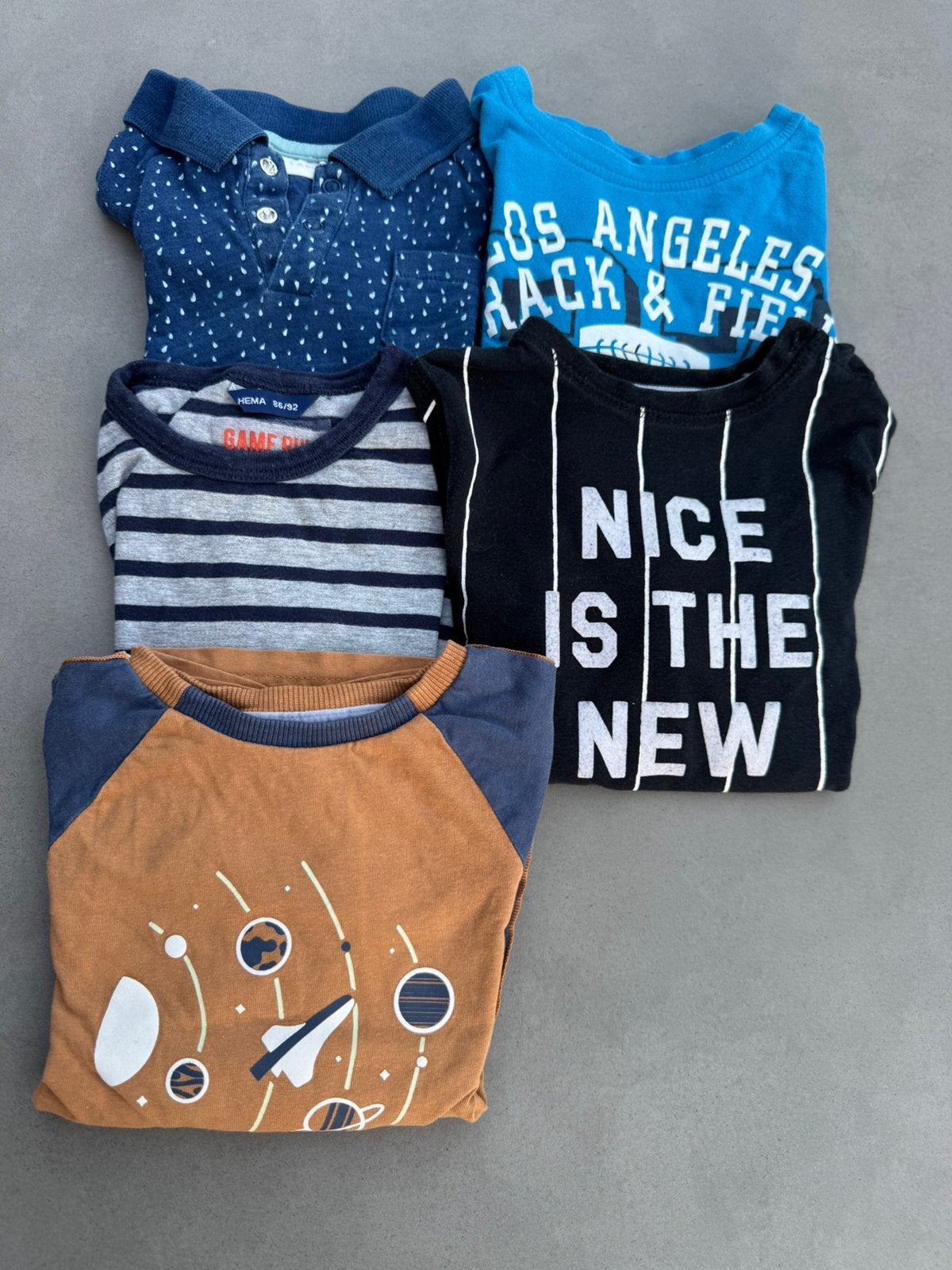 Lot de t-shirts à manches longues, Enlèvement ou Envoi, Utilisé, Garçon, Chemisette ou Manches longues