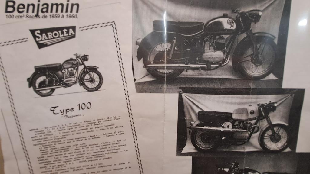 Gezocht !! Sarolea benjamin, Motos, Enlèvement