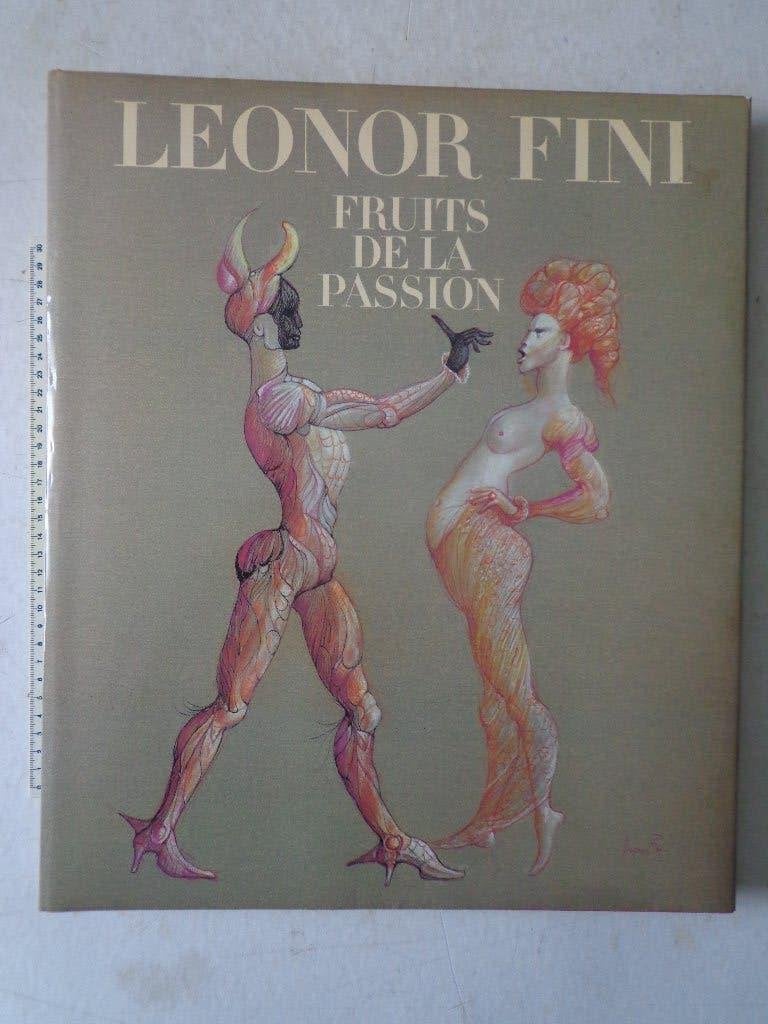 Kunstboek Leonor Fini "Fruits de la Passion" gesigneerd 1980, Peinture et dessin, Enlèvement ou Envoi, Leonor Fini, Utilisé