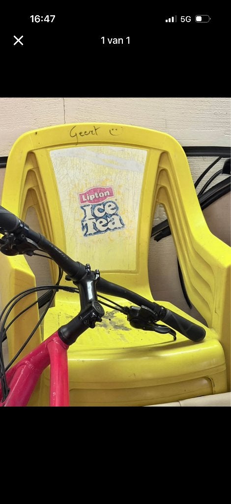 Tuinstoelen ice tea 8 stuks gratis, Enlèvement, Neuf, Synthétique, Empilable
