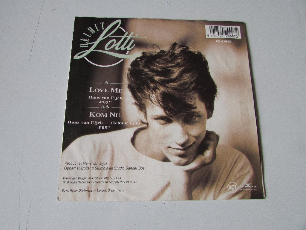 HELMUT LOTTI, LOVE ME , SINGEL, Pressage original, Enlèvement ou Envoi, 7 inch, Utilisé