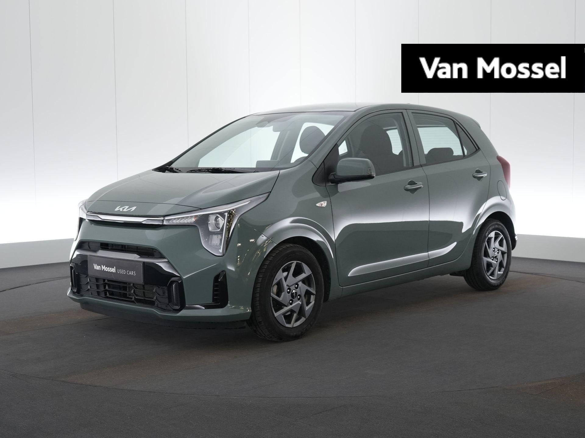 Kia Picanto 1.0 MPI 63 Pulse AMT, Stof, Gebruikt, Zwart, 46 kW