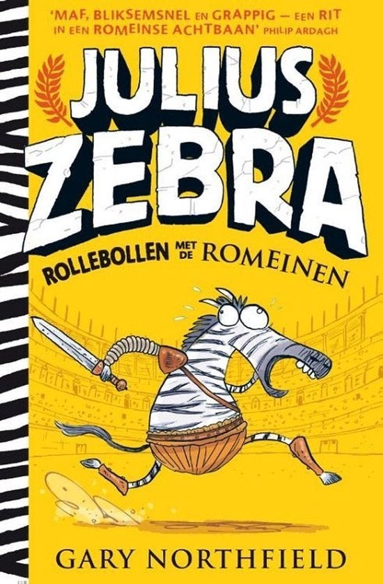 Julius Zebra / Rollebollen met de Romeinen, Boeken, Ophalen of Verzenden, Zo goed als nieuw