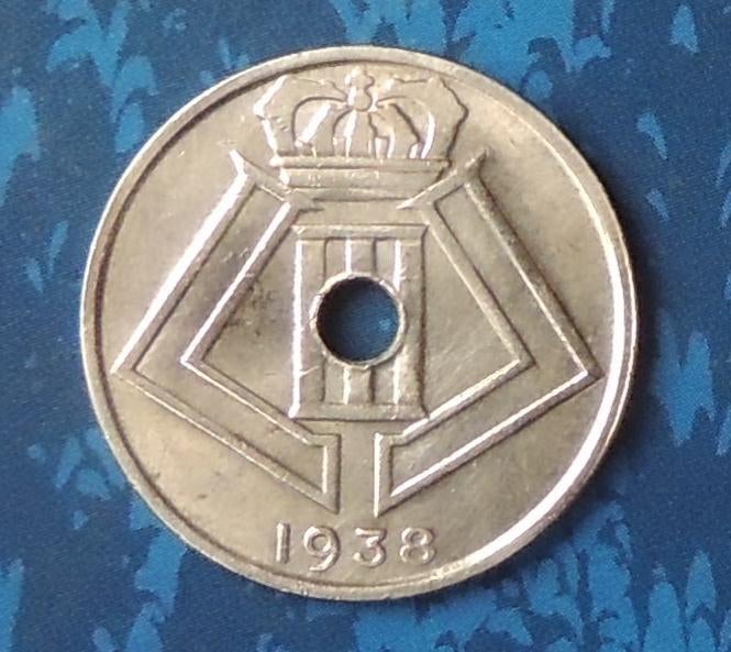 1938 25 centimes NL-FR, Timbres & Monnaies, Envoi, Métal, Monnaie en vrac