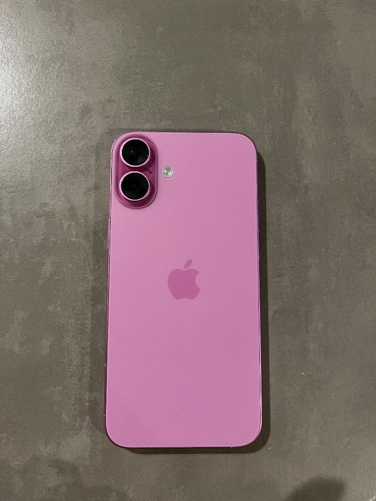 iPhone 16 Plus roze 128gb (97%) - doosje + hoesje MagSafe, 97 %, 128 GB, IPhone 16 Plus, Ophalen of Verzenden