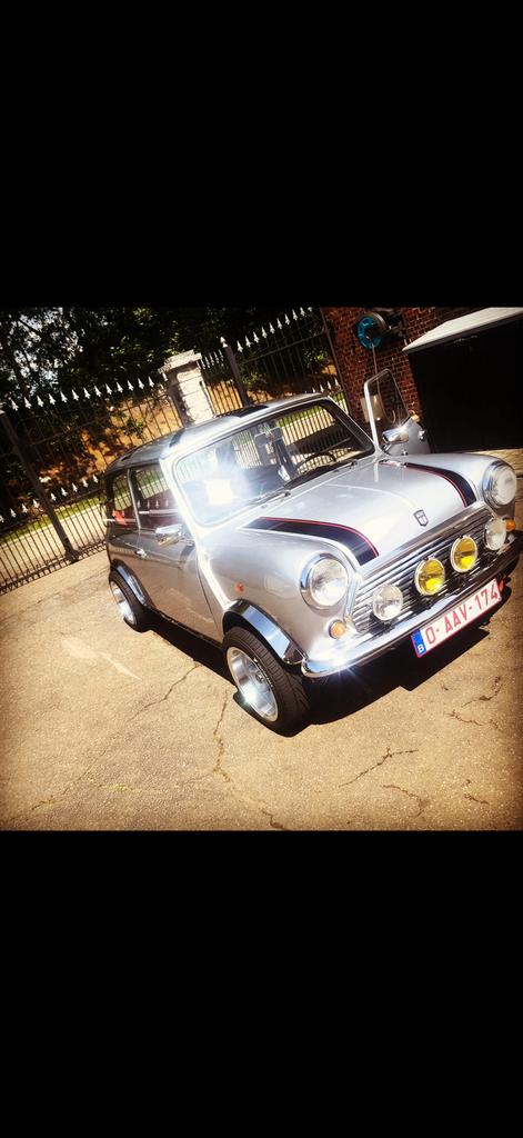Te koop: Mini 1000 – bouwjaar 1989, Auto's, 4 cilinders, Particulier, 1000 cc, Zilver of Grijs