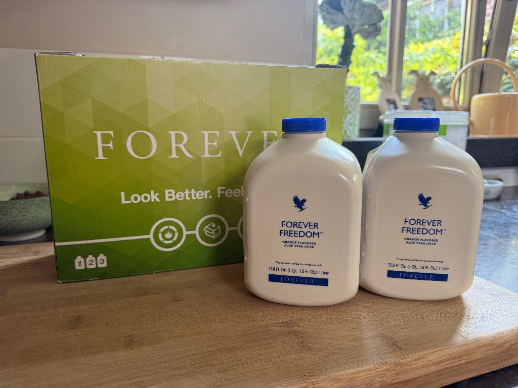 5 bussen forever Freedom orange flavored Aloe Vera, Ophalen of Verzenden, Nieuw