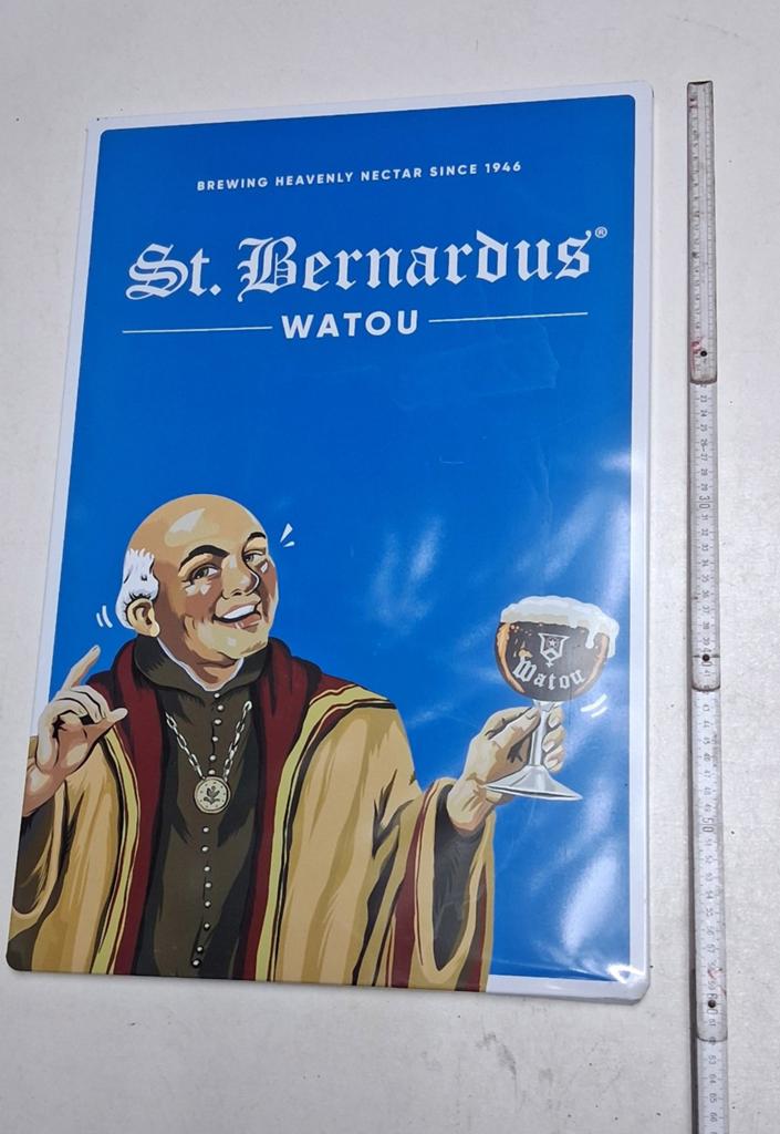 Panneau publicitaire de St Bernardus, Collections, Enlèvement ou Envoi