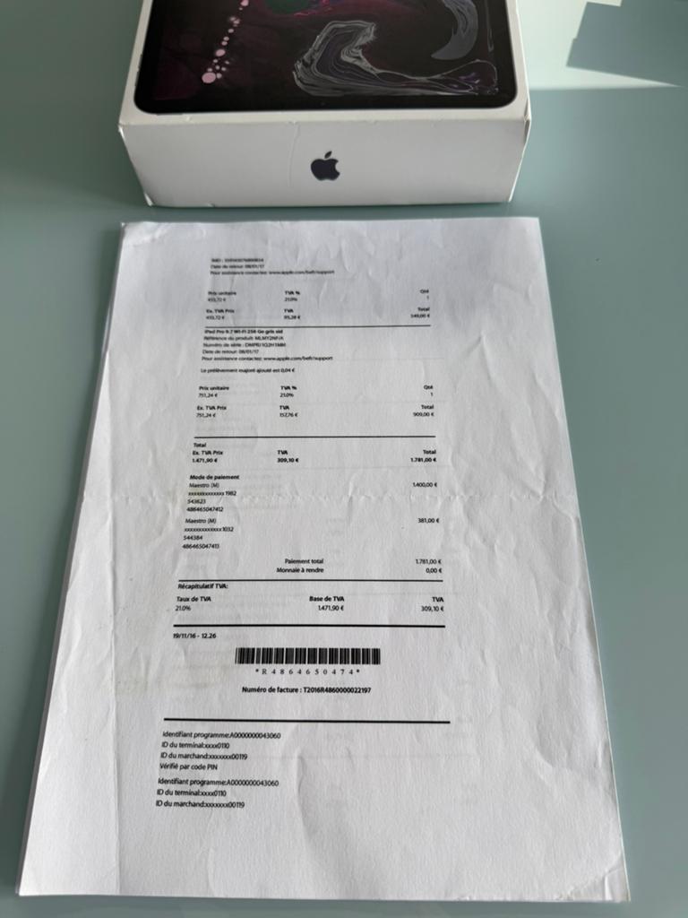 Tablet iPad Pro 9.7 grijs side 256 gigas 2017, Computers en Software, Apple iPads, Zo goed als nieuw, Apple iPad Pro, Wi-Fi, 10 inch