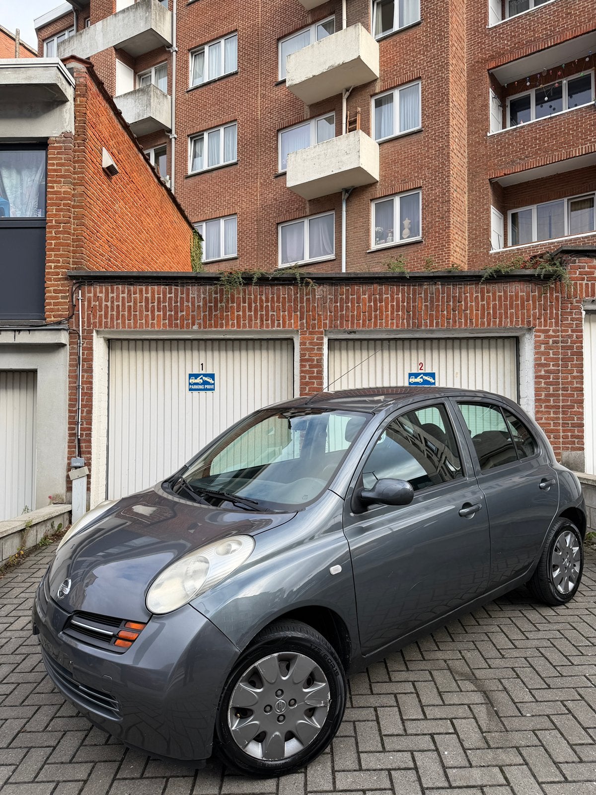 Nissan Micra, Voorwielaandrijving, Stof, Zwart, Micra