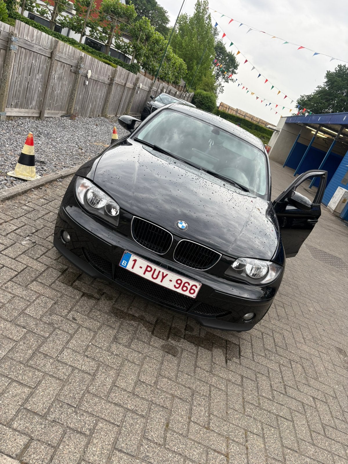 Bmw 118 benzine 2008, Autos, BMW, Achat, Boîte manuelle, Noir, 5 portes