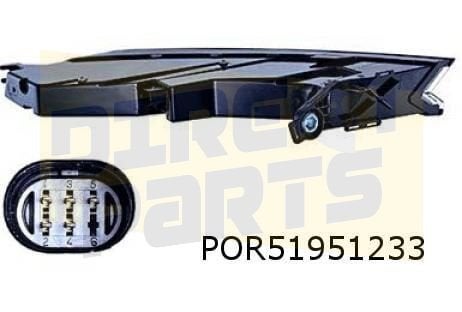 Porsche Taycan (1/20-) Achterlicht Rechts OES! 9J1945092G, -, Verzenden, -, Porsche