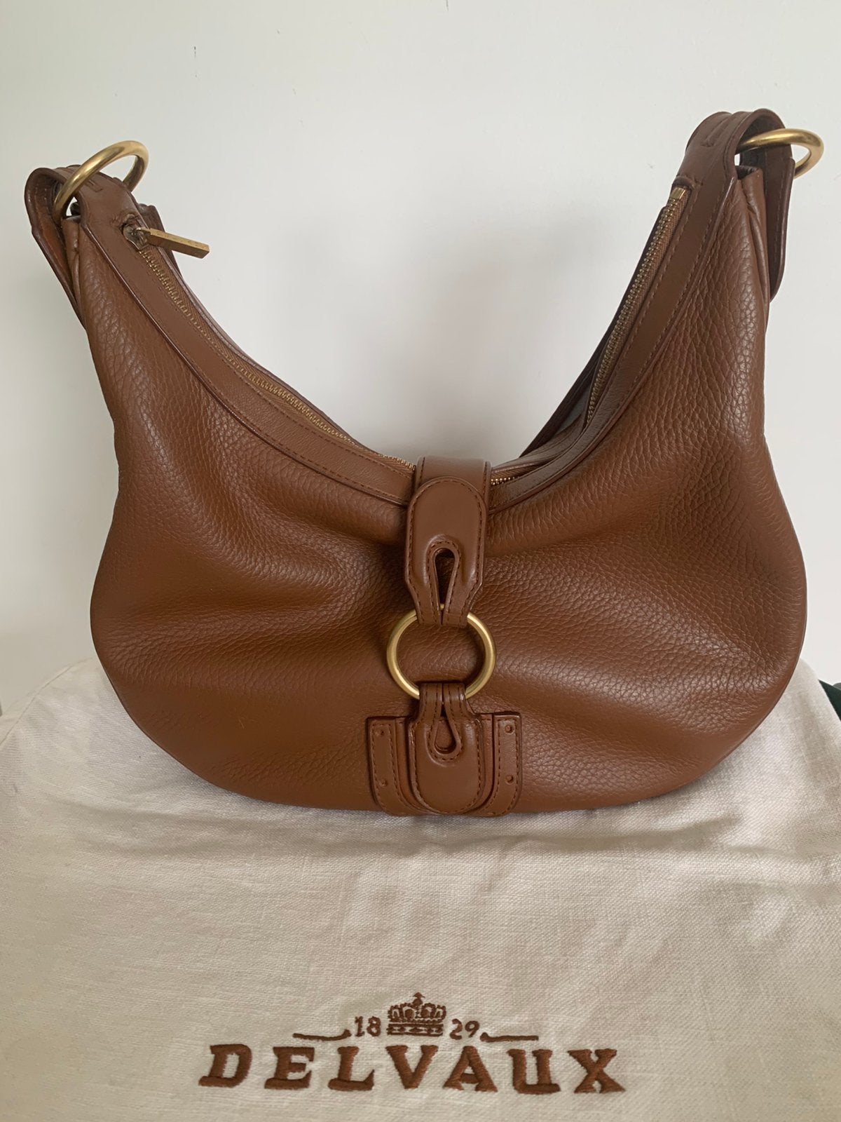 Delvaux”camille”, Ophalen of Verzenden, Zo goed als nieuw, Bruin