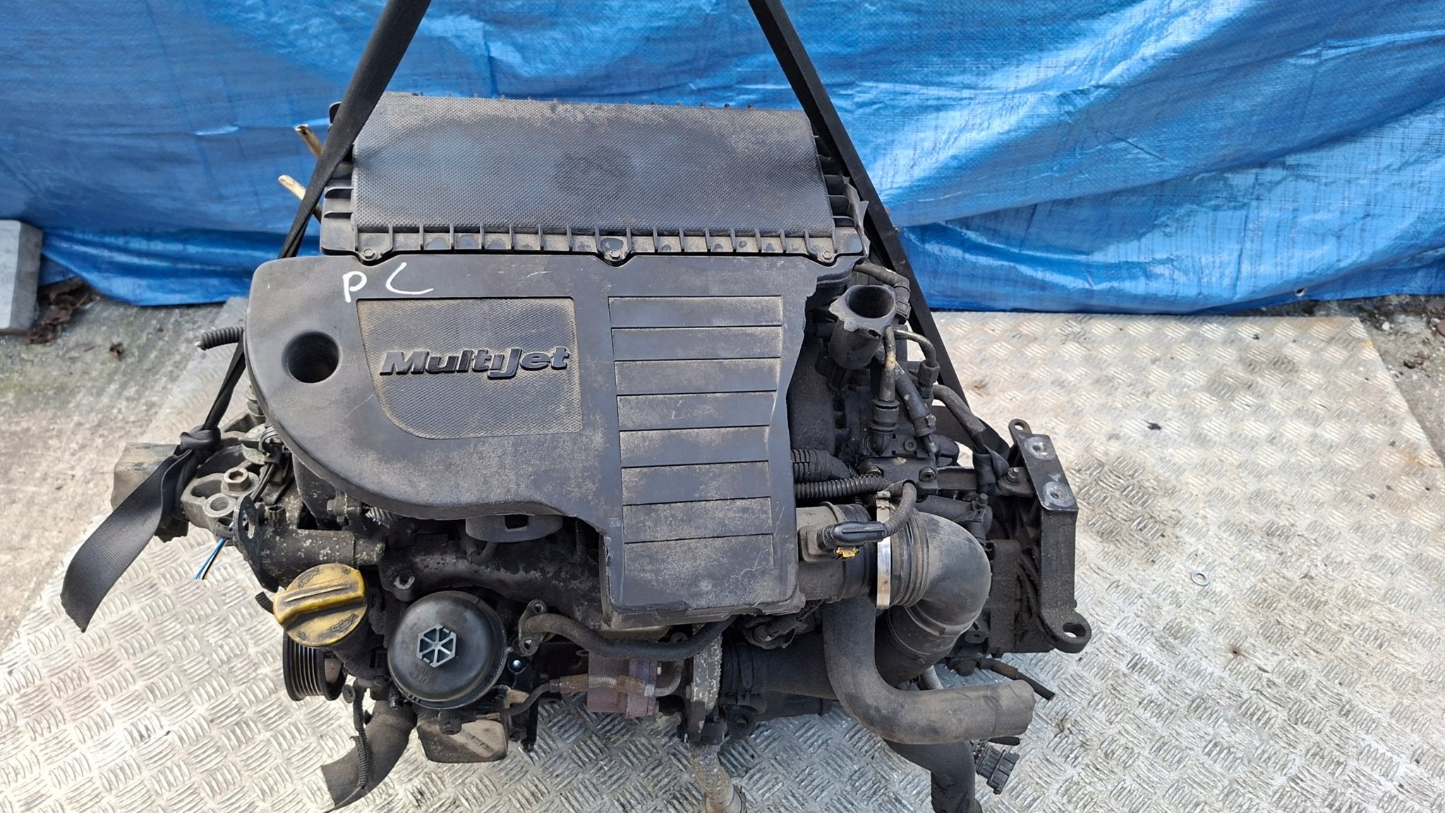 Moteur 199A2000 Nu FIAT PUNTO, Verzenden, Gebruikt, Overige automerken