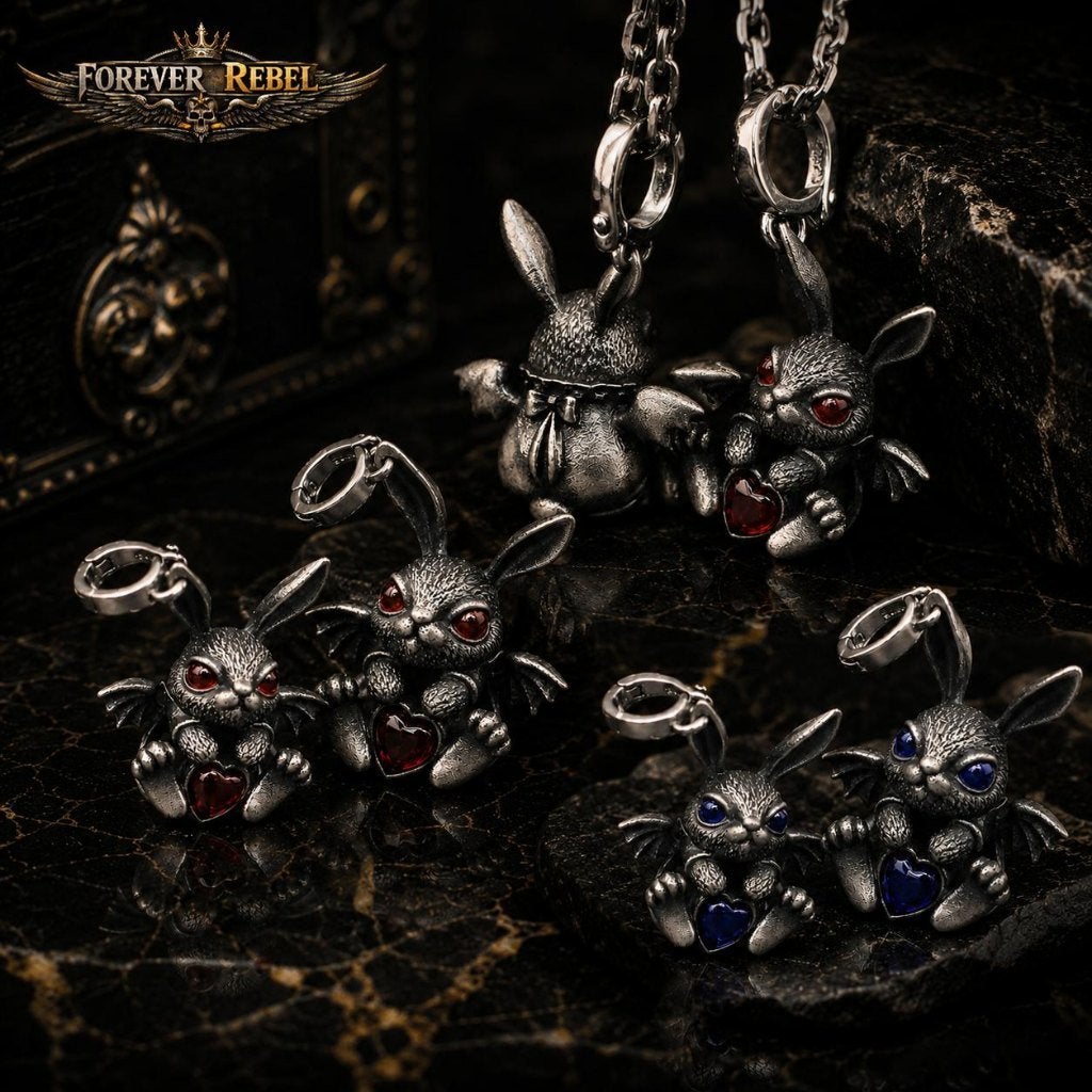 The Devil’s Darling - 925 Zilver, Handtassen en Accessoires, Kettinghangers, Verzenden, Nieuw, Zilver, Dier