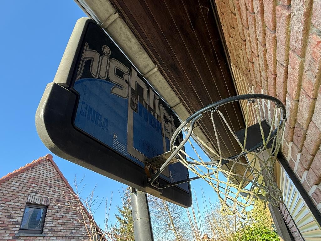 Basketring, Sport en Fitness, Basketbal, Ophalen, Gebruikt, Ring, Bord of Paal