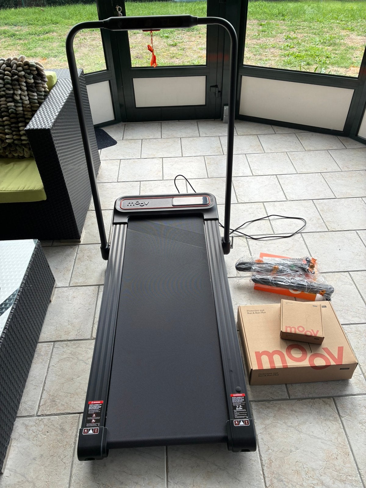 Moov Run Plus loopband – NIEUW/ONGEBRUIKT + accessoires, Ophalen, Nieuw, Loopband