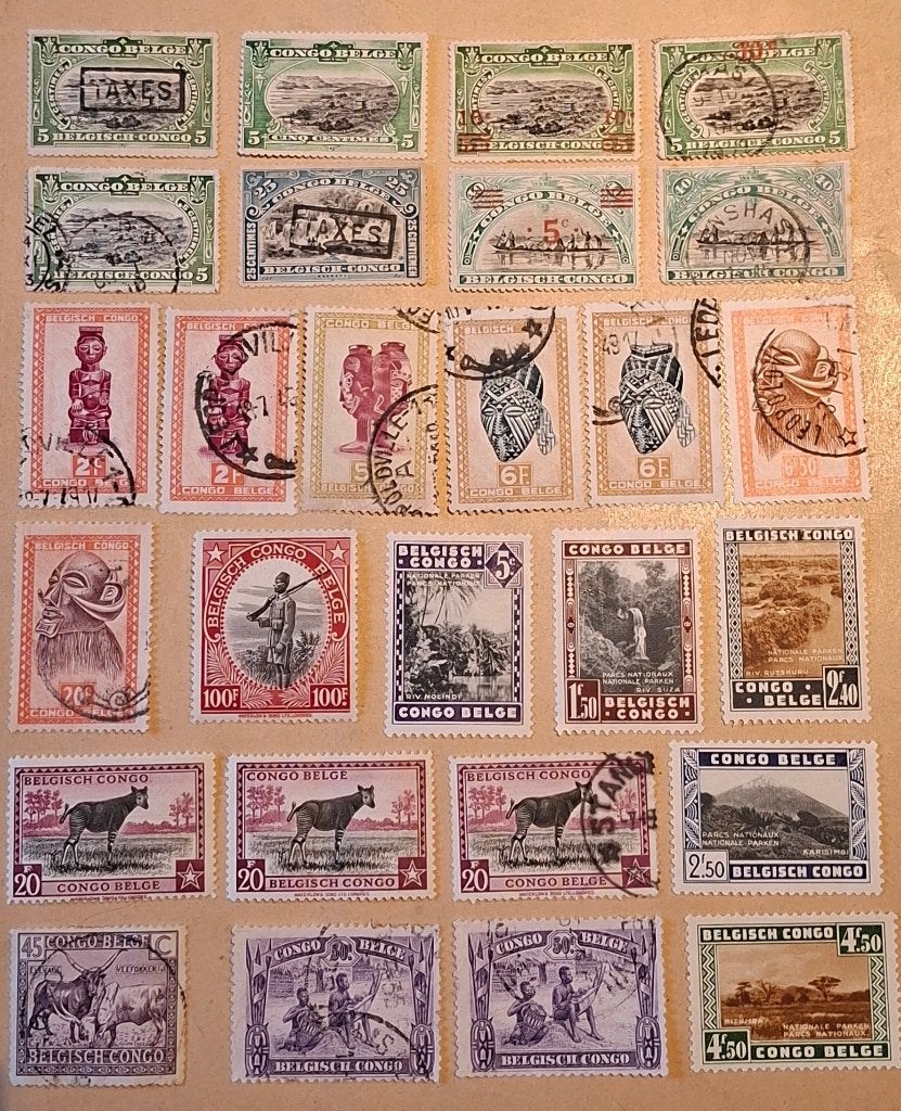Timbres rares Belgique Congo Belge 11, Envoi