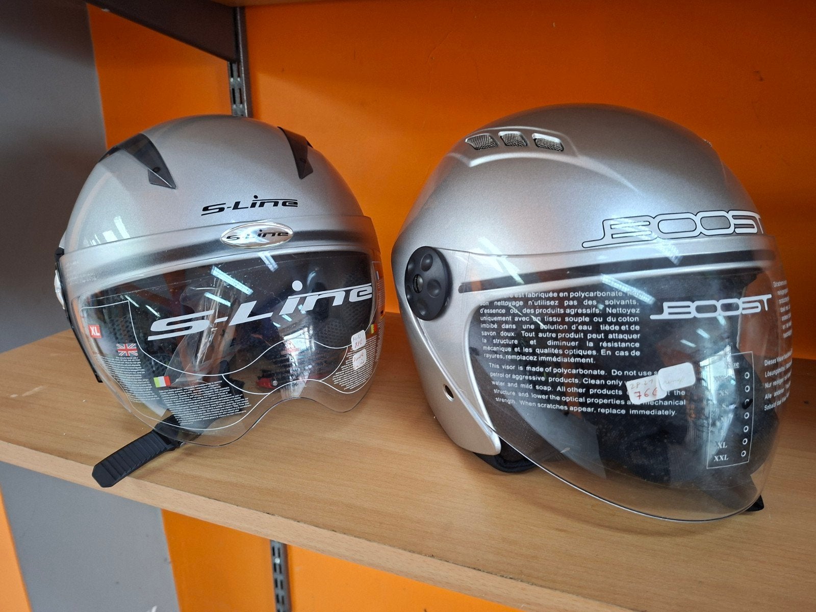 casques neufs avec visière, Ophalen, Nieuw