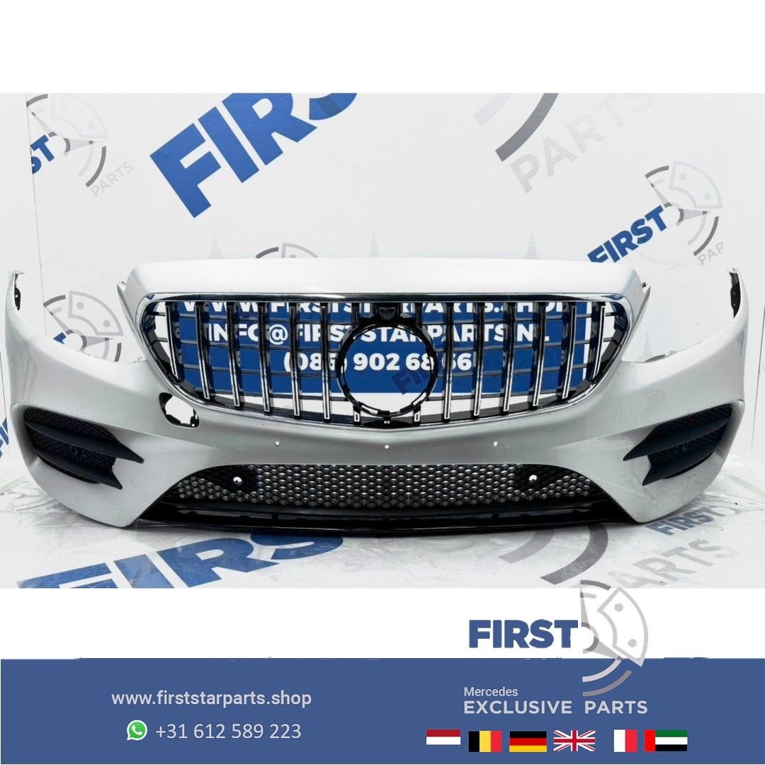 W213 BUMPER AMG LINE VOORBUMPER COMPLEET + GT GRIL Mercedes