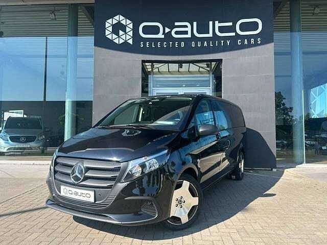 Mercedes-Benz Vito 116d Aut  L2 Dubbel Cabine 41300€ ex btw, Autos, Achat, Noir, 160 ch, Noir