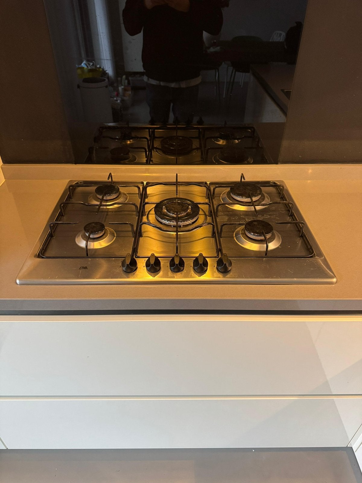 Cuisine d'angle + appareils À partir 4000€ MAINTENANT 3500€, Enlèvement ou Envoi, Composite, Sans poignée, Blanc