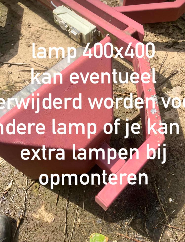 Lampadaires en métal 3 pièces, Enlèvement ou Envoi