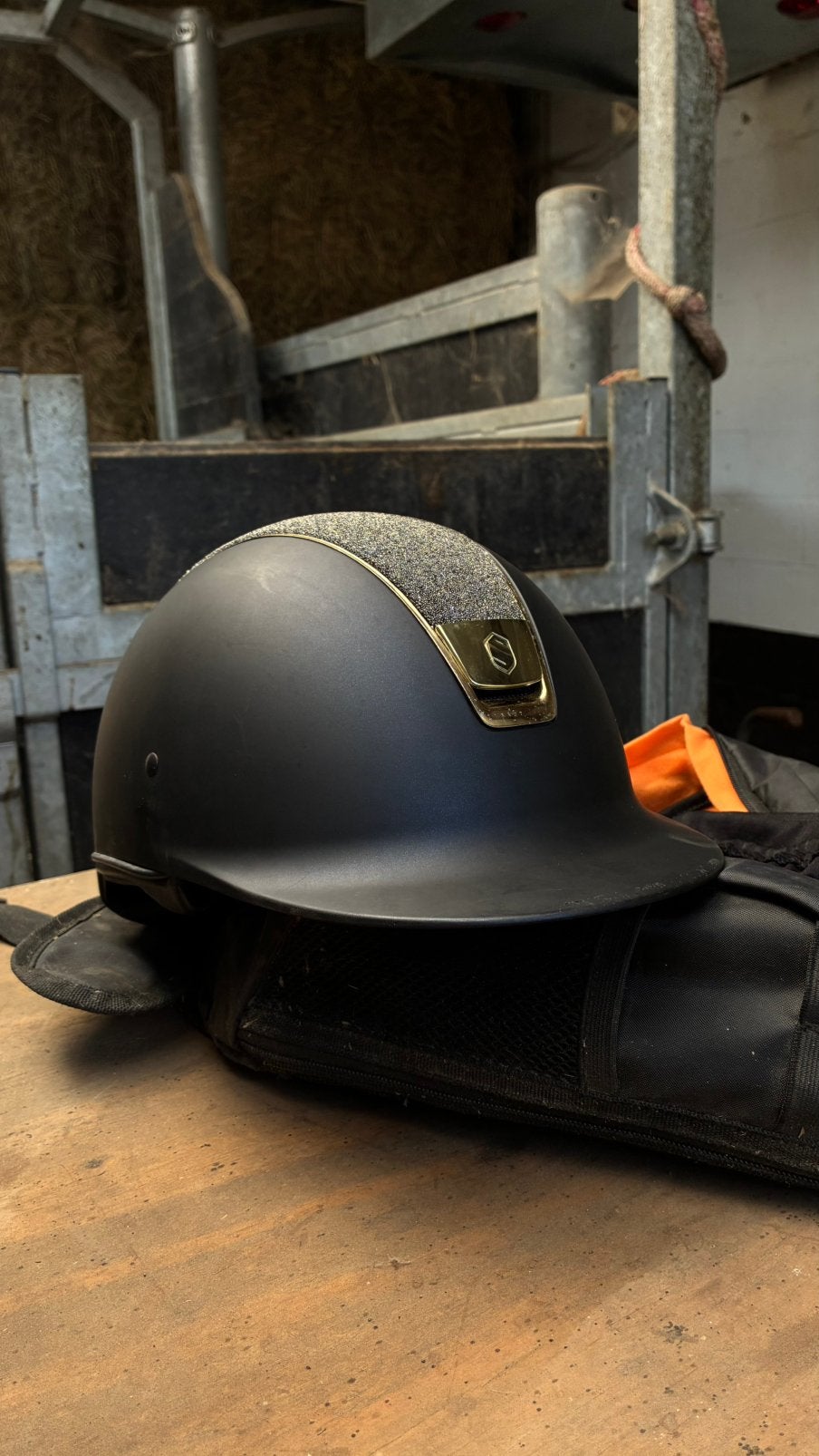 samshield cap glitter, Animaux & Accessoires, Vêtements d'équitation, Enlèvement, Comme neuf, Samshield