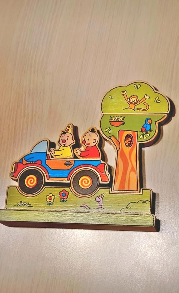 Bumba houten magnetische puzzel, Kinderen en Baby's, Ophalen of Verzenden